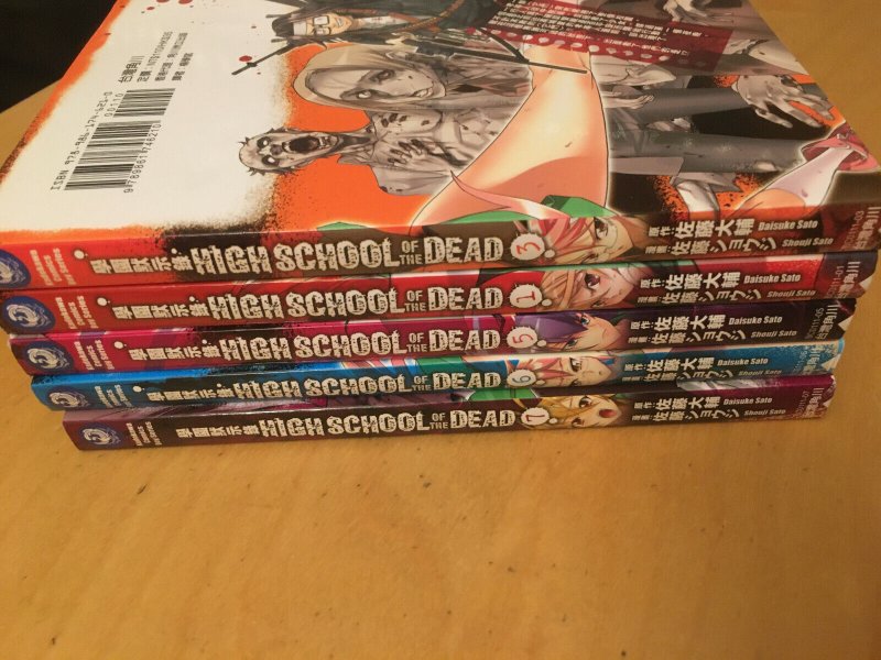 Highschool of the Dead, Volume 1 by Daisuke Sato, Paperback