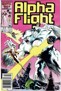 Alpha Flight #44 Newsstand - NM-