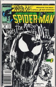 Web of Spider-Man #33 (1987) Spider-Man