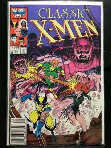 Classic X-Men #6 Newsstand Edition (1987)