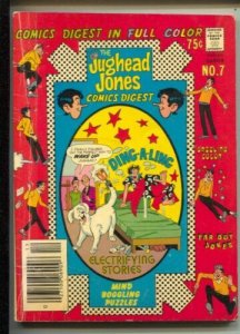 Jughead Jones Comics Digest #7 1978-Fawcett-Betty-Archie-Veronica-Super Duck-... 