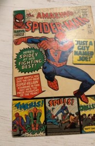Amazing Spider-Man #38 (1966) Marvel FINAL DITKO ISSUE/2ND MARY JANE CAMEO fn/vf