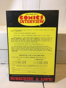 Comics Interview Super Special: Batman Magazine 1989 VF Squarebound