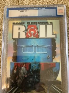 Rail: Broken Things #1 CGC 9.8 Nov 2001, Image Comics) Dave Dorman