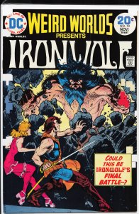Weird Worlds #10 (1974) Ironwolf