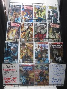 Batman and the Outsiders (DC v2 2007) #1-14 Complete Katana Batgirl Oddballs!