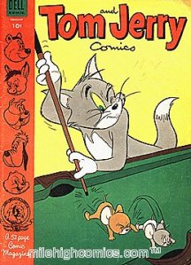 TOM AND JERRY (1948 Series)  (DELL) #115 Good Comics Book