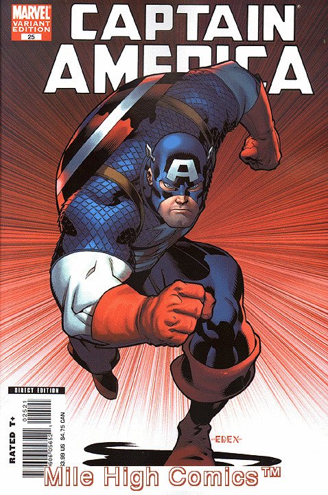 CAPTAIN AMERICA  (2004 Series) (#1-50, 600-619) (MARVEL #25 MCGUINNESS Very Good