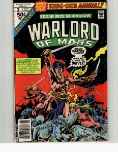 John Carter Warlord of Mars Annual #1 (1977) John Carter Warlord of Mars