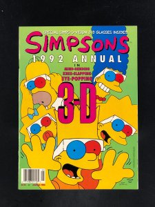 Simpsons Illustrated Annual (1992) Simps-O-Vision Glasses Included!