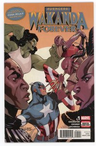 Wakanda Forever Avengers #1 Dodson Cover Black Panther Spider-Man X-Men NM