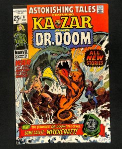 Astonishing Tales #8 Ka-Zar Doctor Doom!