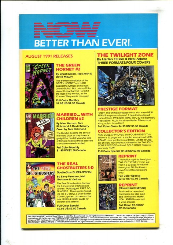 Married ... With Children #1 - Tom Richmond Art (8.0/8.5) 1991