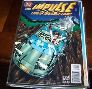 Impulse #5 (Aug 1995, DC) BART ALLEN AKA KID FLASH II GRANDSON OF FLASH TV SHOW