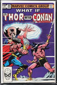 What If? #39 Direct Edition (1983) Conan