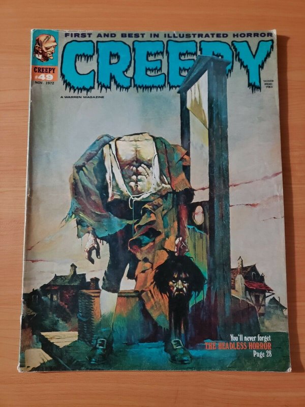 Creepy Magazine #49 ~ FINE FN ~ 1972 Warren Horror Magazine 