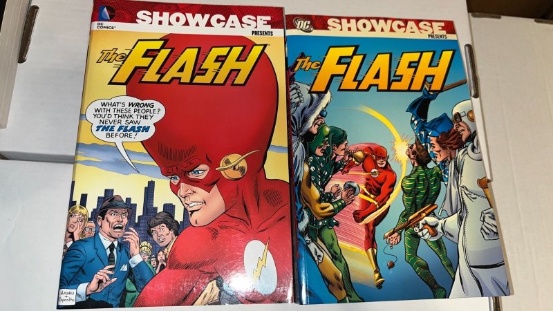DC Showcase Presents Flash Vol 3 4 Lot,  Softcover TPBs, Reprints 141-184
