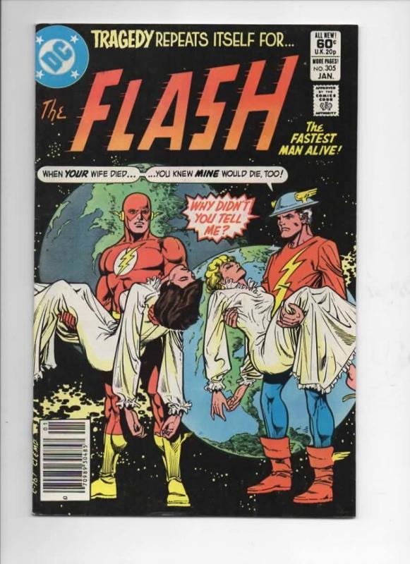 FLASH #305 306, FN+, 2 issues, 1981, more in store, DC