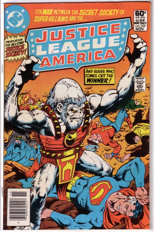 Justice League of America   vol. 1   #196 GD/VG JSA