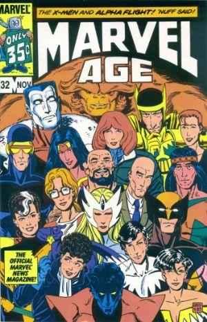 Marvel Age #32, NM- (Stock photo)