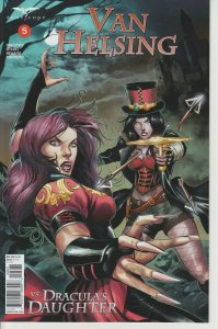 Van Helsing vs Dracula's Daughter #5 Cover B Zenescope Comic GFT NM Coccolo