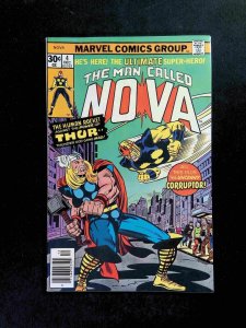 Nova  #4  MARVEL Comics 1976 FN/VF NEWSSTAND