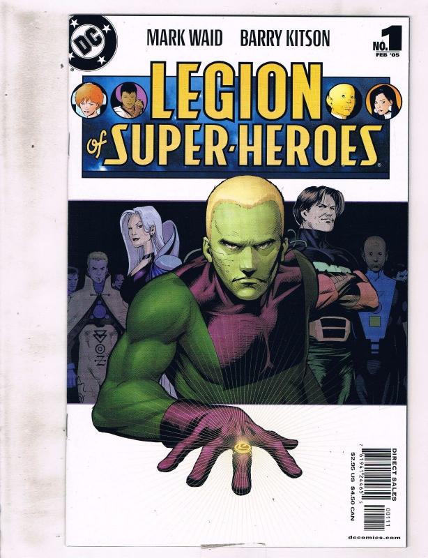 Lot of 3 Legion of Super-Heroes+The Legion DC Comic Books #1 37 38 KS5