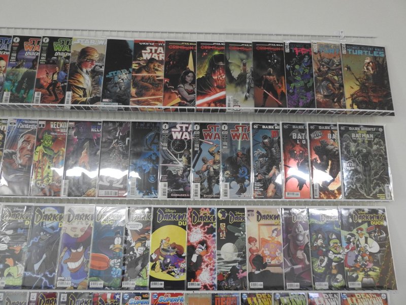 Huge Lot 120+ Comics W/ Star Wars, Darkwing Duck, Wolverine, +More! Avg VF/NM