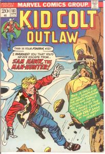 KID COLT OUTLAW 181 F-VF April 1974 COMICS BOOK