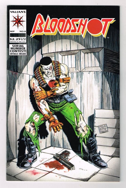 Bloodshot #8 (1993)  Bad Blood  Valiant