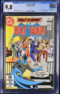 BATMAN #346 CGC 9.8 CATWOMAN-DC comic book-4393770018