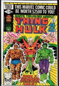 Marvel Two-in-One Annual #5 (1980) The Thing