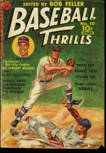 BASEBALL THRILLS #10-BOB FELLER-STAN MUYSIAL 1951 G