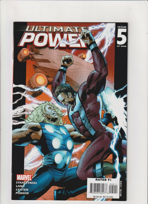 Ultimate Power #5 VF/NM 9.0 Marvel Comics Ultimates,Squadron Supreme