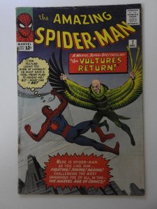 The Amazing Spider-Man #7 2nd Appearance of The Vulture! Solid GVG Condition!