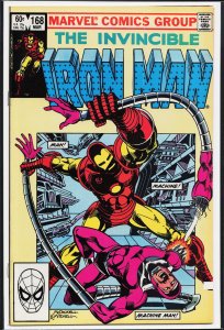 Iron Man #168 (1983) Iron Man