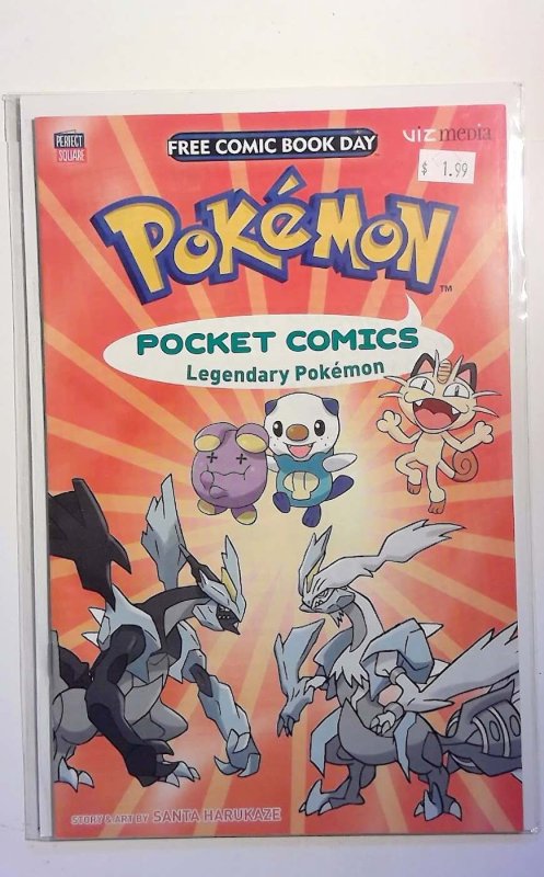 FCBD 2016 Perfect Square Presents Pokémon #1 (2016) VIZ Media 8.5 VF+ Comic Book