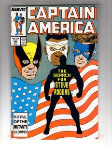 Captain America #336 (1987) VF     / ID#21