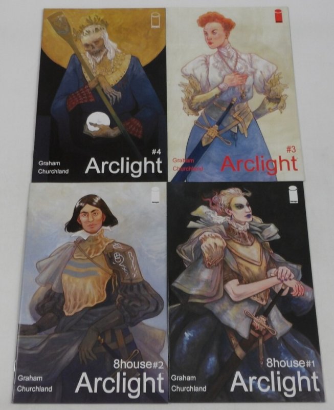 8house: Arclight #1-4 VF/NM complete series + 8house #3-5 ; Image (AC17)