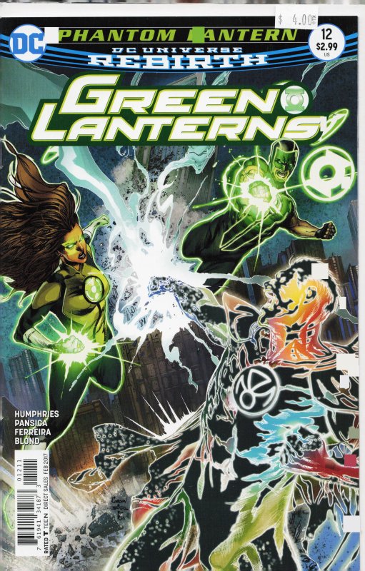 Green Lanterns #12 (2017) Green Lantern