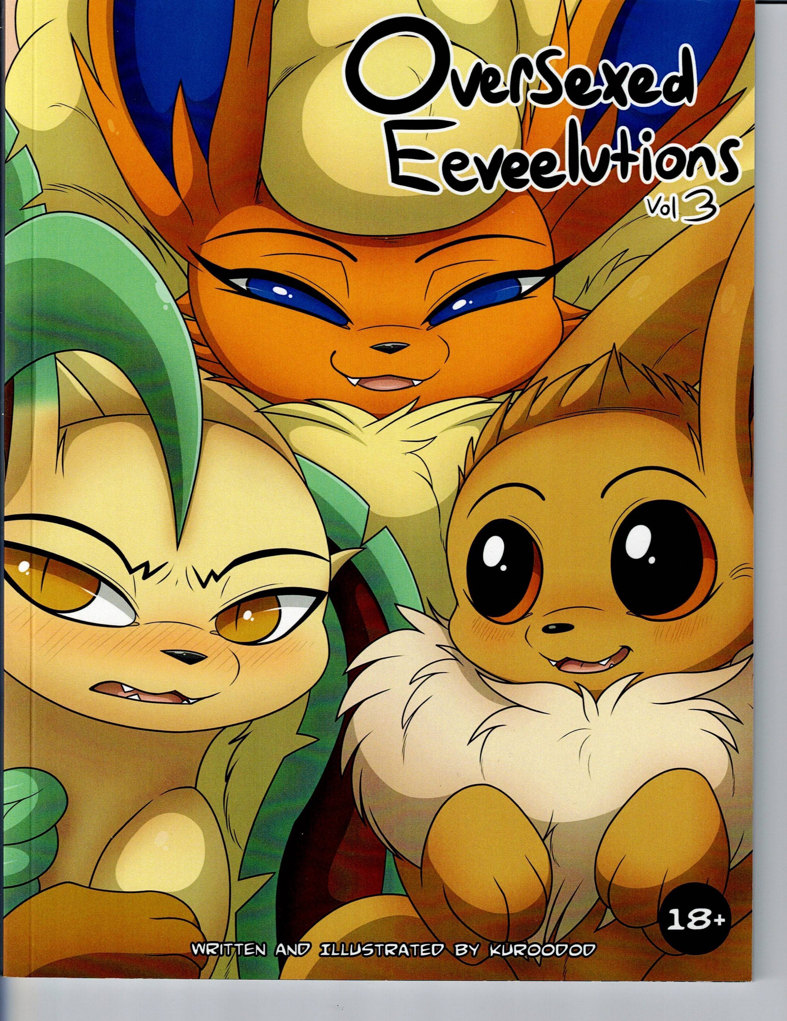 Oversexed Eeveelutions Vol.1  Comic Books - Modern Age, Funny