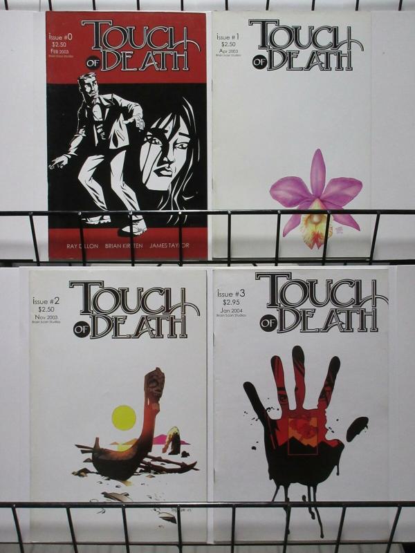 TOUCH OF DEATH (2003 BRAIN SCAN) 0-3  COMPLETE SERIES!