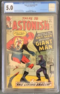 Tales to Astonish #49 (1963, Marvel) 1st Appearance of Giant Man. CGC 5.0