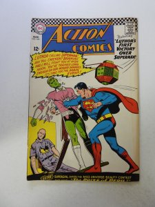 Action Comics #335 (1966) VG condition bottom staple detached from cover