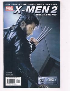 X-Men 2 Wolverine Prequel #1 VF Marvel Comics Comic Book Vaughan DE48