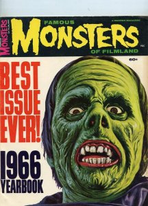 Famous Monsters of Filmland Yearbook #1966 (1966)Magazine VG/F 5.0