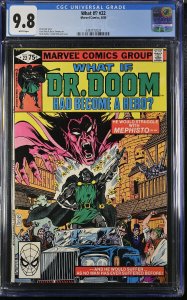 What If #22 CGC 9.8 comic book -Marvel-DR. DOOM 4393772024