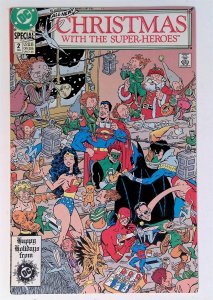 Christmas with the Super-Heroes #2 (Dec 1989, DC) 7.0 FN/VF