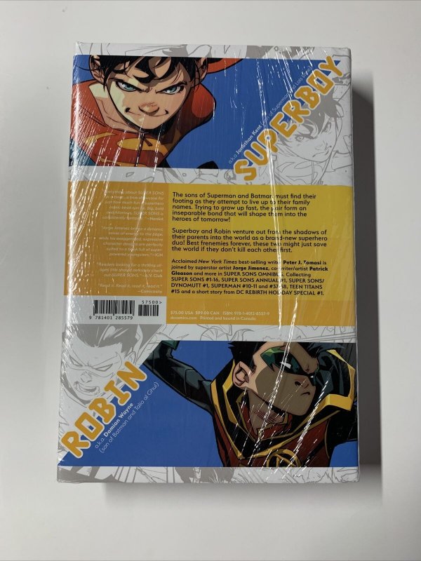 Super Sons Omnibus Mint Sealed Dc Comics Hc Tpb Batman Superman