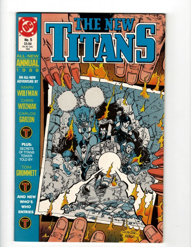 The New Titans Annual #5 (1989) SR8